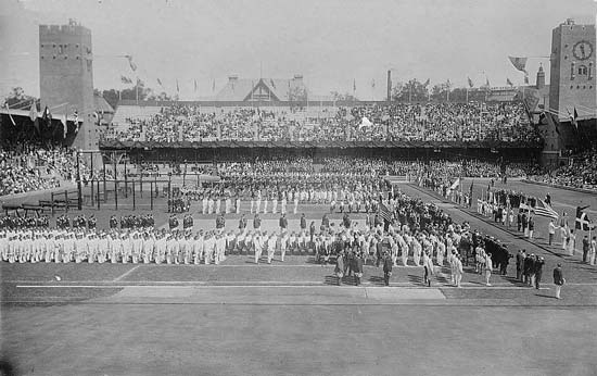 Öppningsceremonin 1912